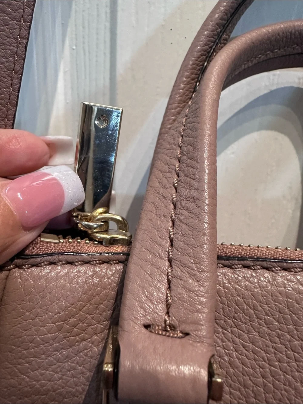 Kate Spade New York Kingston Drive Small Alena satchel with tassel
